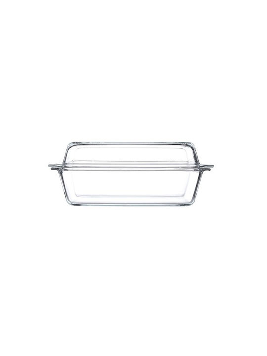 Simax Dutch Oven Rectangular Glass with Glass Lid 37.5x22.5cm 1pcs