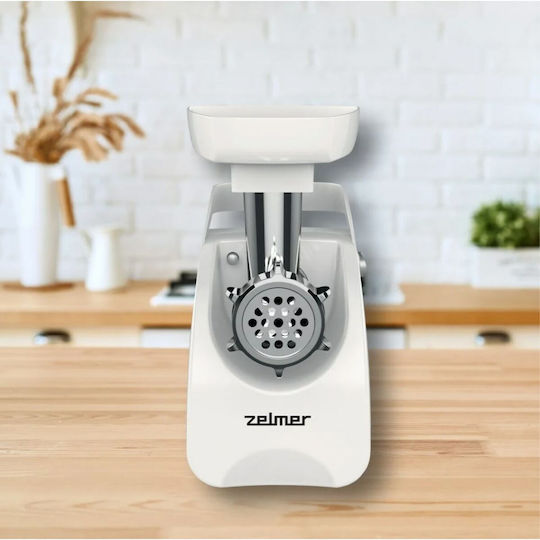 Zelmer Μηχανή Άλεσης Κιμά 2200W Λευκή