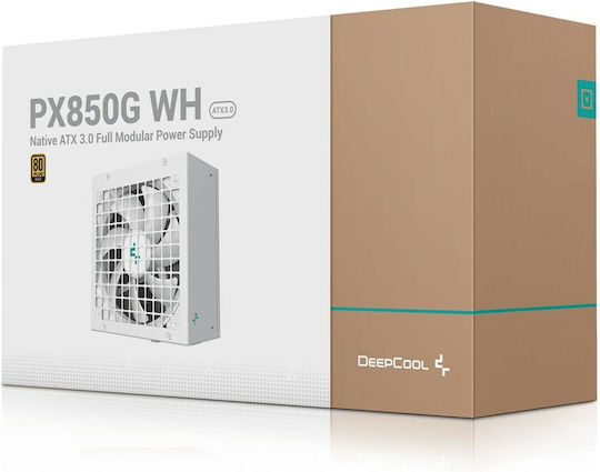 Deepcool PX850G 850W White Computer Power Supply Full Modular 80 Plus Gold