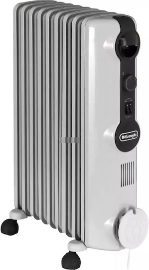 De'Longhi TRRS 0920 0185392302 Oil Filled Radiator with 9 Fins 2000W
