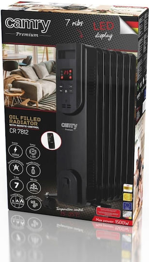 Camry CR7812 Radiator cu ulei cu 7 Elemente 1500W