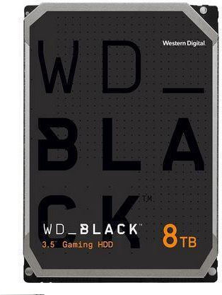 Western Digital WD Black 8TB HDD Hard Drive 3.5" SATA III 7200rpm with 128MB Cache for Desktop