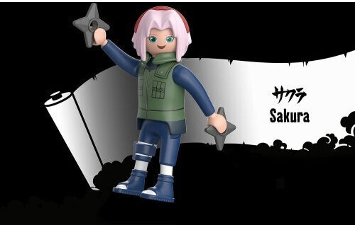 Playmobil Naruto Sakura Fourth Great Ninja War pentru 5-99 ani