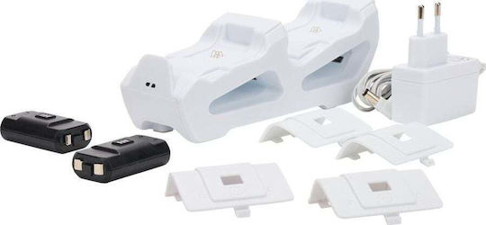 PowerA Duo Charging Station Controller-Ladestation 2 Controller Xbox Series X/S mit LED-Beleuchtung Weiß