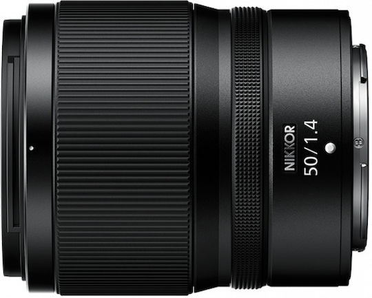 Nikon Full Frame Camera Lens Nikkor Z 50mm f/1.4 Fixed for Nikon Z Mount Black