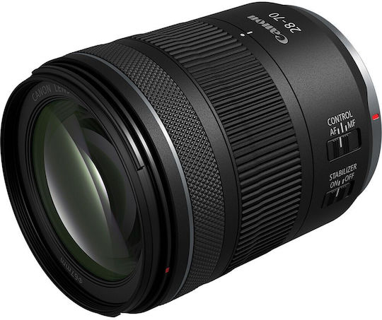 Canon Full Frame Camera Lens RF 28-70mm f/2.8 IS STM for Canon RF Mount Black