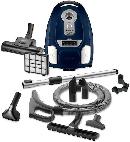 Amica VM 7003 Aspirator 700W cu sac 3lt Albastră