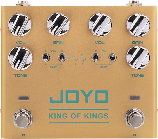 Joyo R-20 King of Kings Pedals Effect Distortion / Over­drive Electric Guitar and Electric Bass