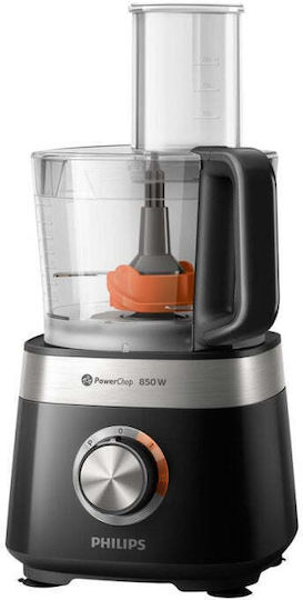Philips Viva Collection Procesor alimentar multifuncțional 850W cu vas 2.1lt Negru