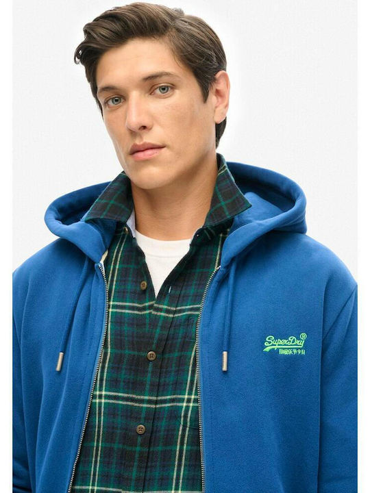 Superdry D2 Ovin Blue with Hood