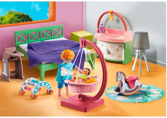 Playmobil MeinLeben Schlafzimmer mit Wiege für 4-10 Jahre