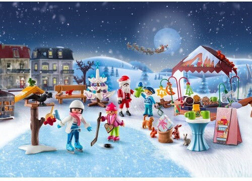 Playmobil Коледен пазар за 4-10 години