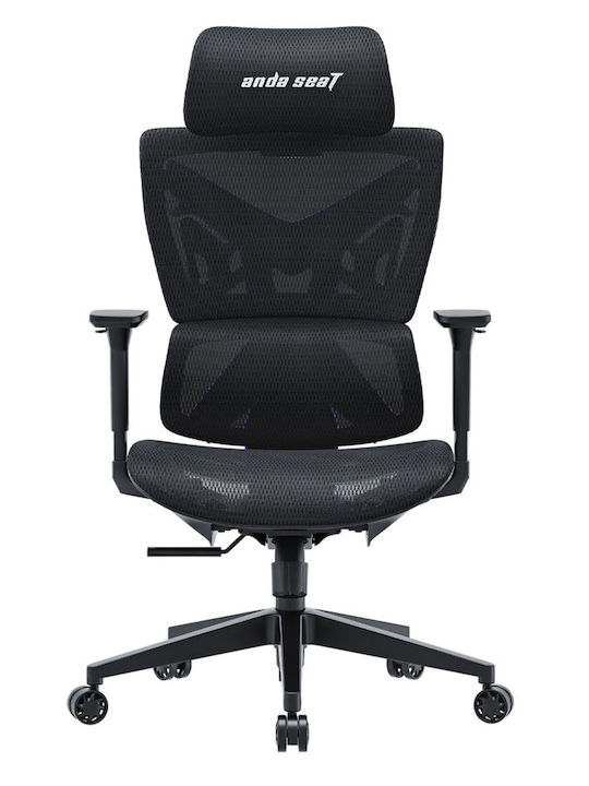 Anda Seat X-AIR PRO XL Καρέκλα Gaming με Ρυθμιζόμενα Μπράτσα Μαύρη
