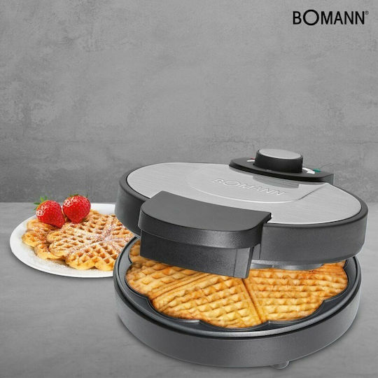 Bomann WA 1365 Aparat Vafe Pentru Vafe Inima 1000W