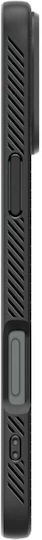 Spigen Liquid Air Umschlag Rückseite Silikon 0.3mm Matte Black (iPhone 17 Pro / iPhone 16 Pro)