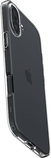 Spigen Liquid Crystal Umschlag Rückseite Silikon Transparent (iPhone 16 Plus)