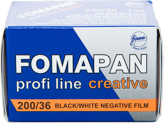 Foma B&W Negative Fomapan Profi Line Creative 200 Roll Film 35mm (36 Exposures)