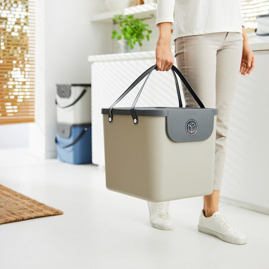 Rotho Babydesign Rotho Babydesign Albula Mülleimer Kunststoff Braune 40lt