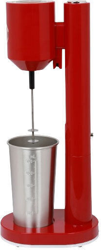 Singer Milk Frother Tabletop 100W with 2 Speed Level Red