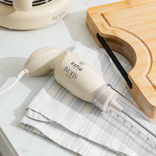 Estia Ivoris Milk Frother Electric Hand Held 25W Ivory