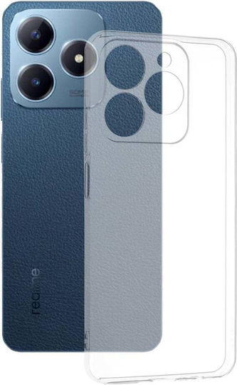 Techsuit Clear Back Cover Silicon Transparent (Realme C63)