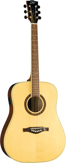Eko Semi-Akustik Gitarre ONE D150e Natürlicher Glanz