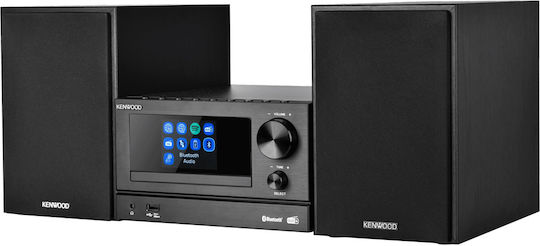 Kenwood Sound System 2 M-7000S M-7000S-B 60W with CD / Digital Media Player, WiFi and Bluetooth Black