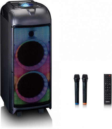 Lenco Аудиосистема 2 PA-260 PA-260 150W с Цифрови медии Player, WiFi и Bluetooth Черен