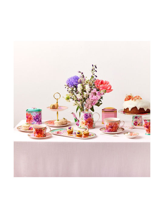 Maxwell & Williams Teas & C's Dahlia Daze Γαλατιέρα Σερβιρίσματος από Πορσελάνη σε Ροζ Χρώμα