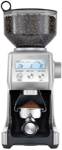 Sage Smart Grinder Pro Electric Coffee Grinder 165W for 450gr Beans and 60 Grind Levels Black