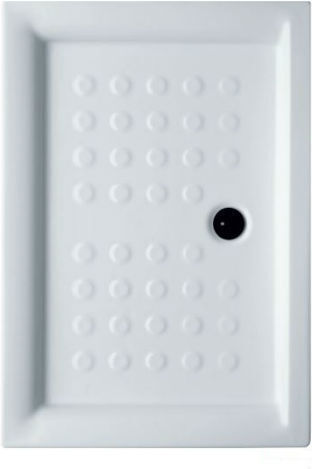 Kolossos Rechteckig Porzellan Dusche x80cm