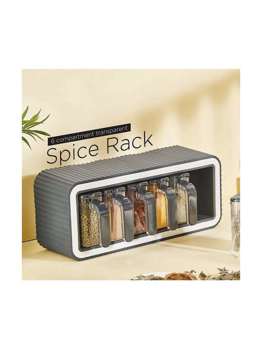 Viosarp Spice Jar Plastic on Base Brown