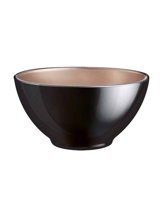 Luminarc Flashy Cereal Serving Bowl Round Glass Black 1pcs 0883314945140