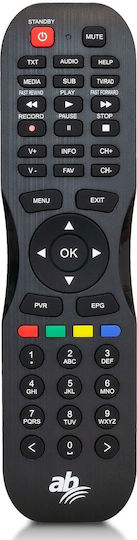 ab-com Ψηφιακός Δέκτης Mpeg-4 Full HD (1080p) Συνδέσεις HDMI / USB