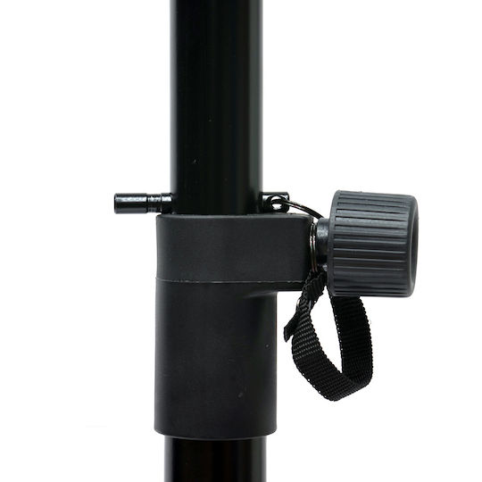 Standsteel PA Speaker Tripod height 80-130cm in Black Color