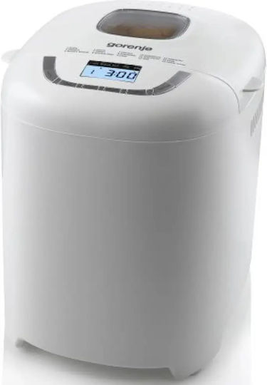 Gorenje Brotbackautomat mit 550W Leistung und 900gr Kapazität mit 15 Programmen
