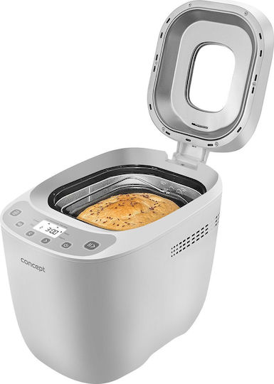 Concept Αρτοπαρασκευαστής 550W Χωρητικότητας 1000gr με 12 Προγράμματα