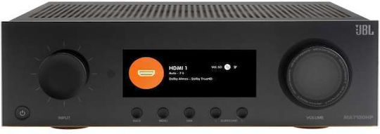 JBL MA7100HP Home Cinema Amplifier 4K/8K 7.2 Channels 125W/8Ω 175W/6Ω with HDR and Dolby Atmos Black