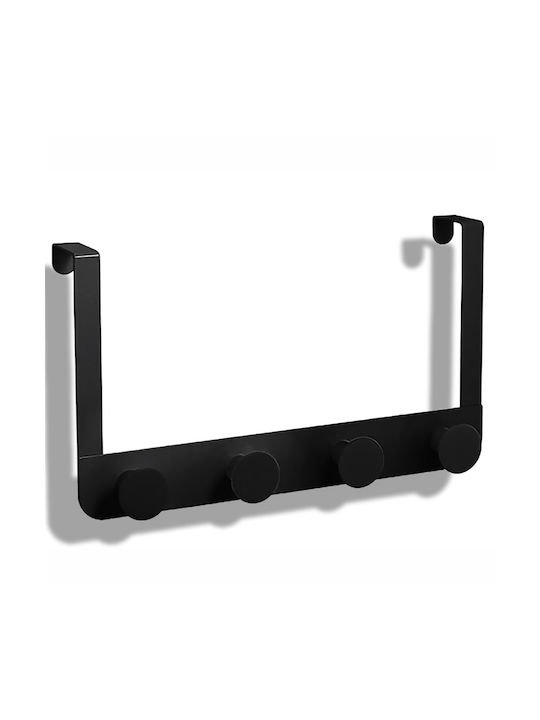 Dimitracas Door Hook 4 Slots Metallic