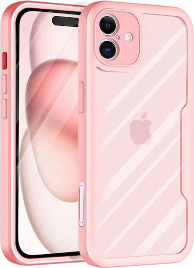 Techsuit 360 Full Cover Pink (iPhone 16)