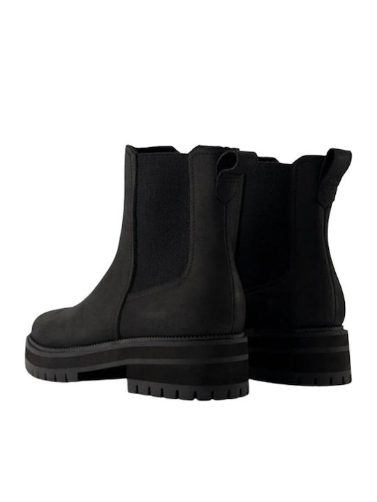 Bennet Ankle Boots Δερμάτινα Γυναικεία Μποτάκια Μαύρα