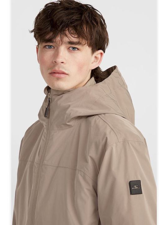 3 in 1 Winter Jacket Parka Beige