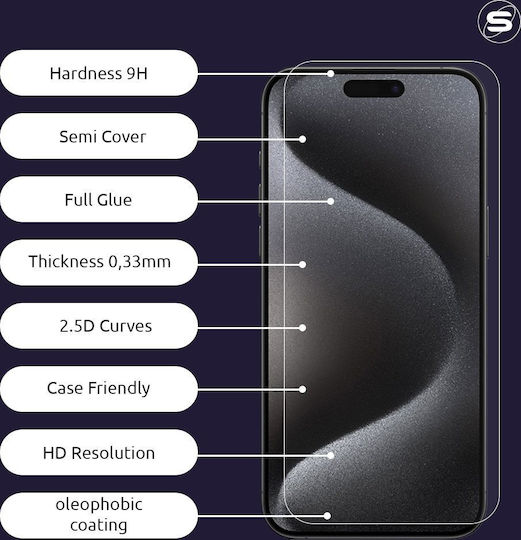 Sonique Hardy Glass Premium Series HD 9H Tempered Glass (Galaxy A32 5G)