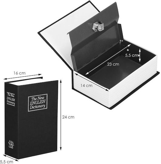 Motarro Book Safe with Lock The New English Dictionary
