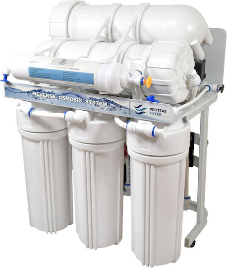 Proteas Filter System der Umkehrosmose 6 Etappen
