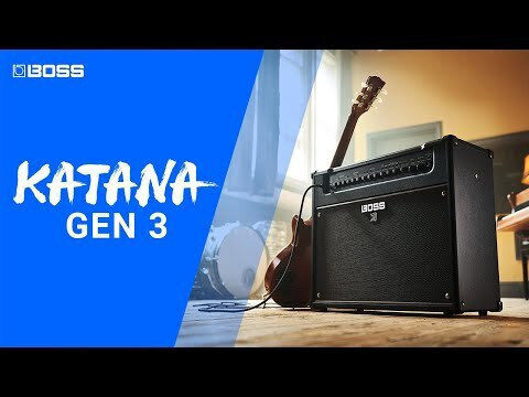 Boss Katana 50 Ex Λαμπάτος Combo Ενισχυτής Ηλεκτρικής Κιθάρας Μαύρος