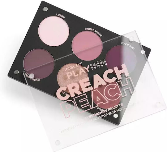 Inglot Playinn Παλέτα με Σκιές Ματιών Matte σε Στερεή Μορφή Blurry Berry 8gr