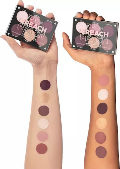 Inglot Playinn Παλέτα με Σκιές Ματιών Matte σε Στερεή Μορφή Blurry Berry 8gr