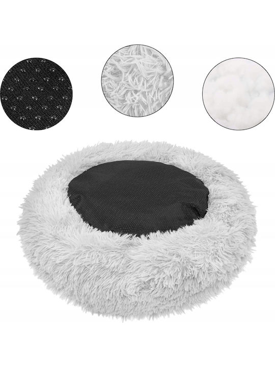 Poof Pat pentru câini Gri 90x90cm.