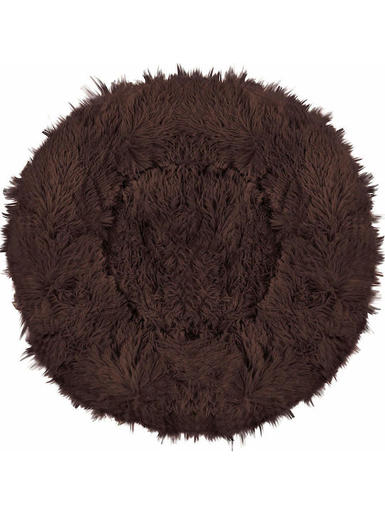 Poof Pat pentru câini Maro 90x90cm.
